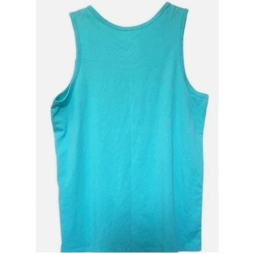 Goodfellow & Co Mens Turquoise Aqua‎ Blue Sleeveless Tank Top Shirt Size M